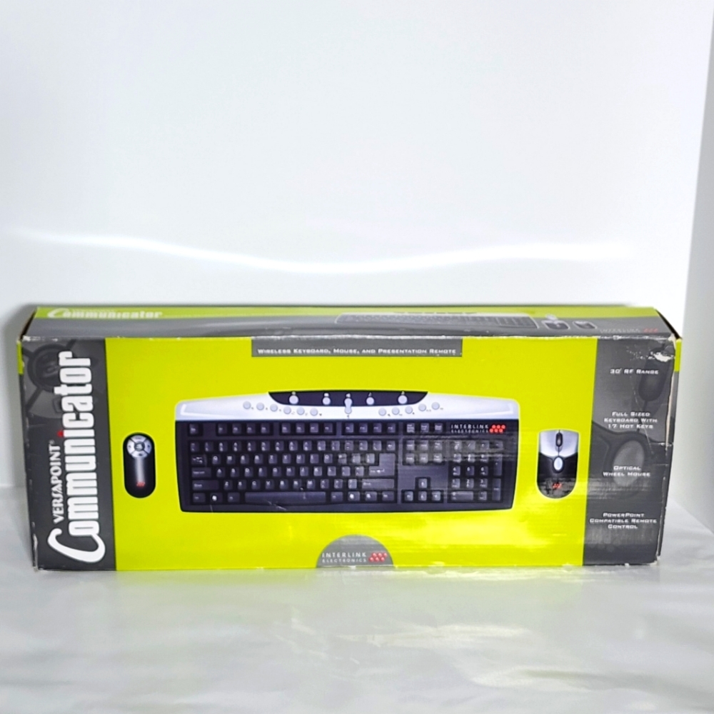 VERSAPOINT Interlink electronics communicator wireless keyboard,‎ mouse, …
